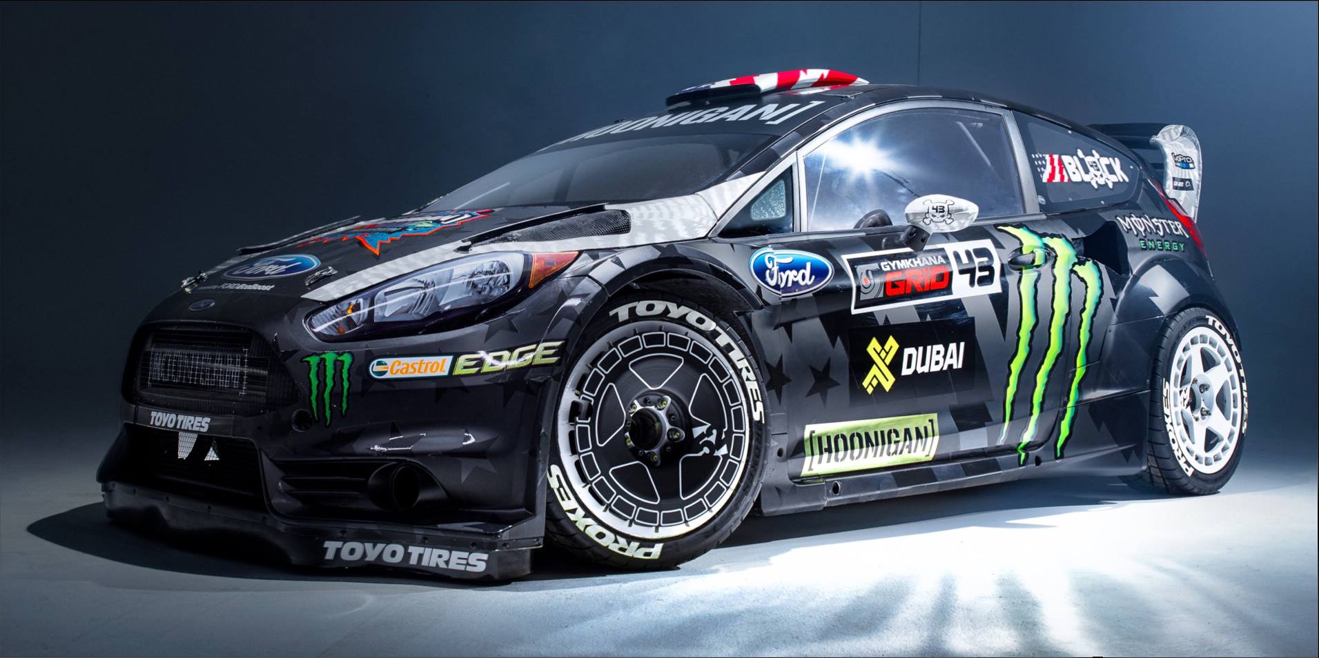 Ken Block's Gymkhana EIGHT livery presented by Toyo Tires ...