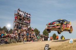 WRC competitors compete in Heat 2 of Rally d'italia Sardegna on stages East of Alghero.